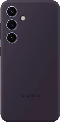 Produktbild von Samsung Silicone Case Dark Violet, Cover, Samsung, Galaxy S24, 15,8 cm (6.2"), Violett