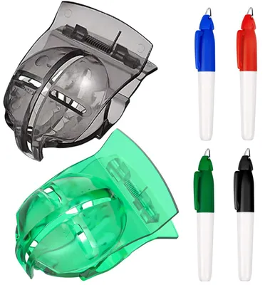 Productafbeelding van Golfbal Alignement Tool Set - 2 Stuks met Marker en Clips