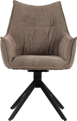 Produktbild von Diningsessel Ginosa - drehbar - braun