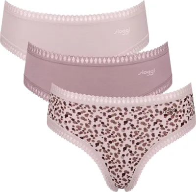 Produktbild von sloggi Unterhose GO CRUSH HIPSTER Slip 3er Pack