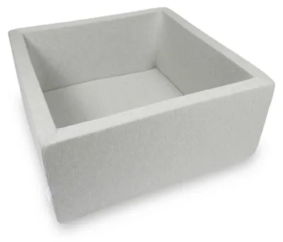 Immagine prodotto di Piscina a secco 90x90x40cm grigio chiaro senza palline