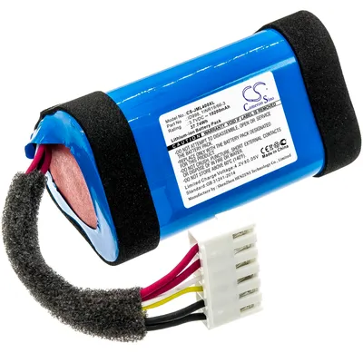 Produktbild von TECHTEK Akku Kompatibel mit [JBL] Charge 4, Charge 4BLK, Charge 4J, JBLCHARGE4BLUAM Ersetzt 1INR19/66-3, für ID998, für ID998-B, für IY1068, für