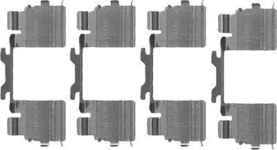 Produktbild von HELLA 8DZ 355 205-111 Zubehörsatz Scheibenbremsbelag für FIAT Ducato Kastenwagen (250, 290) Ducato Pritsche / Fahrgestell (250, 290) Ducato Bus