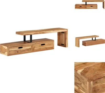 Produktbild von vidaXL TV-Schrank Massivholz Akazie -  TV-Möbel