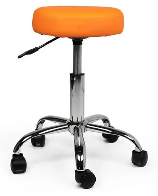 Produktbild von Ergonomisch Rollhocker Orange