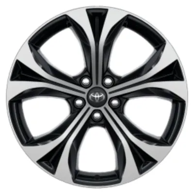 Produktbild von TOYOTA Highlander Schwarz poliertes Aluminiumrad 20 PW457-0E003-MB OE