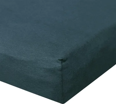 Produktbild von Bettwaren-Shop Jersey Spannbetttuch Ultra-Stretch 90x200 - 100x220 cm navy