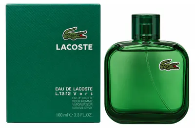 Imagen del producto de Eau de Lacoste L.12.12, fragancia verde, agua de colonia, pulverizador, 100 ml