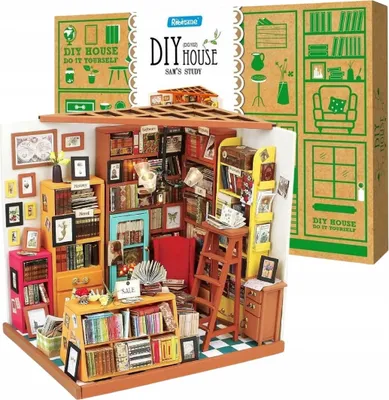 Produktbild von ROBOTIME DG102, DIY-Miniaturhaus, Junge/Mädchen, 14 Jahr(e), Erwachsene/Kinder, Mehrfarbig, 221 Stück(e)