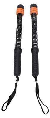 Obrázek produktu pro Fitness zařízení pro trénink s lanem – Battle Ropes s váhou, bezdrátové, nastavitelné cvičební lano pro domácí posilovnu, černé