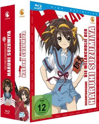 Produktbild von Die Melancholie der Haruhi Suzumiya - Gesamtausgabe - Staffel 1&2 - [Blu-ray]