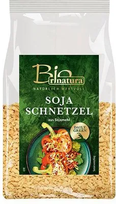 Produktbild von Rinatura Soja Schnetzel  150 G Beutel  Vegan Proteinreich
