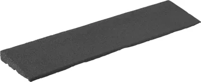 Produktbild von Terrasoft 1x Bordsteinrampe 1000 x 250 x 45 mm Schwellenrampe Rollstuhlrampe Auffahrrampe schwarz