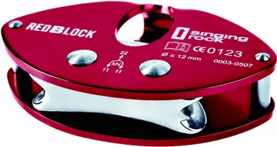 Produktbild von Singing Rock Redblock Riemenscheibe Rot Rot One Size