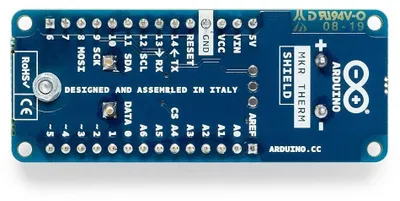 Obrázok produktu pre Arduino MKR Therm Shield, Arduino, Arduino, Modrá, 3,3 V, 25 mm, 61 mm