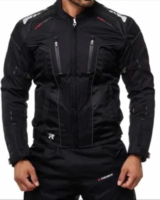 Produktbild von Motorradjacke Herren Textil wasserdicht Protektoren Motorrad Jacke belüftet 3XL