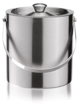 Produktbild von 4x Eiseimer 2,5 l, Chromnickelstahl, silber