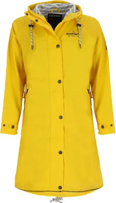 Produktbild von Lizzard Sports Damen Regenmantel unifarben - Regenjacke wasserdicht und winddicht in Gelb Größe 3XL