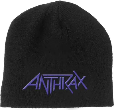 Produktbild von Anthrax Mütze Logo Black UNI
