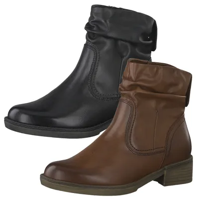 Produktbild von Tamaris Damen Stiefeletten Boots Blockabsatz 1-26434-25, Größe:38 EU, Farbe:Braun