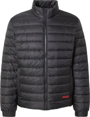 Produktbild von Hugo Boss Herren leichte schwarze Stepp-Übergangsjacke mit abnehmbarer Weste