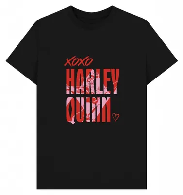 Produktbild von Harley Quinn - "Xoxo" T-Shirt für Herren/Damen Uni PN2257 (XL) (Schwarz)