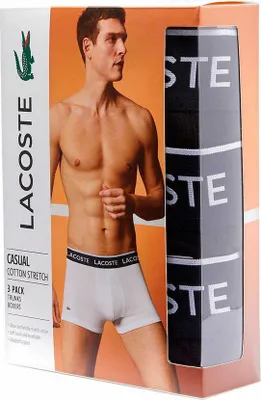 Produktbild von Lacoste Boxershorts 3er-Set kurze Boxershorts CASUALNOIRS