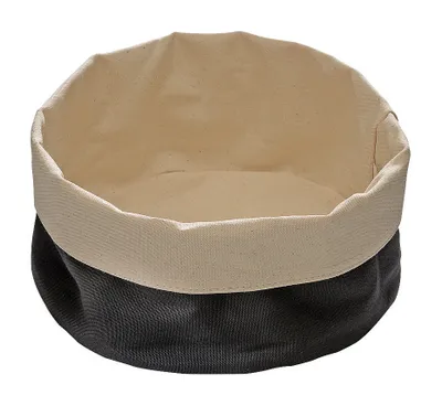 Produktbild von Paderno Brotbeutel Beige/Schwarz ø 17 cm