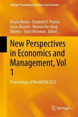 Produktbild von New Perspectives in Economics and Management, Vol 1