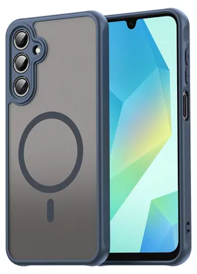 Produktbild von Techsuit – HaloFrost II MagSafe-Schutzhülle für Samsung Galaxy A16 4G / A16 5G – dunkelblau
