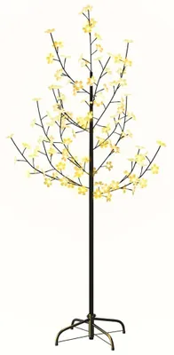 Produktbild von vidaXL LED-Baum Kirschblüte Warmweiß 84 LEDs 120 cm