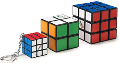 Obrázok produktu pre MPK Toys RUBIKOVA KOSTKA SET TRIO 3x3 + 2x2 + 3x3 TRAILER