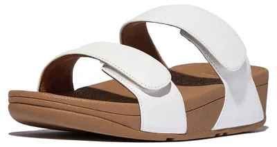 Immagine prodotto di FITFLOP Lulu: sandali in pelle regolabili, BIANCHI, taglia 41