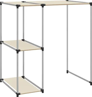 Obrázok produktu pre vidaXL Polička na práčku Cream 87x55x90,5 cm Žehlička