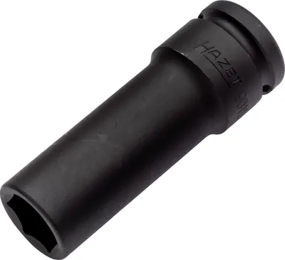 Produktbild von HAZET Kraft-Steckschlüssel-Einsatz (6-Kant) 901SLG-17 s: 17 mm Vierkant hohl 12,5 mm (1/2")