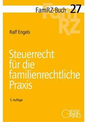 Produktbild von Steuerrecht für die familienrechtliche Praxis