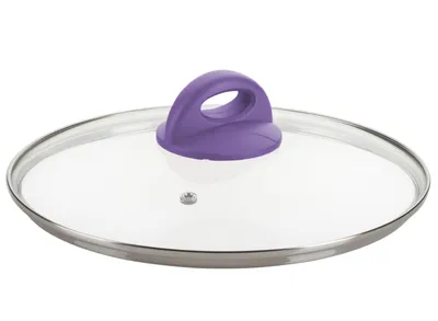 Produktbild von Genius - Cerafit Style Glasdeckel Ø 24cm Lila (24372) Deckel für Topf Kochtopf