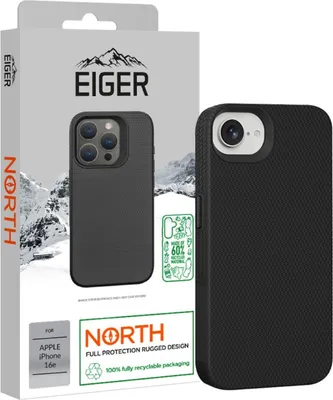Produktbild von Eiger North Case iPhone 16e schwarz