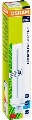 Image de Ampoule Osram 26w G24q-3 Lumière Froide 6500k, Classe énergétique A - Osram