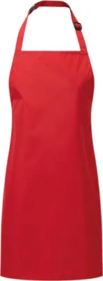 Produktbild von Premier Workwear PR145 | Kinder-Latzschürze Childrens Waterproof Apron - Farbe: Red (ca. Pantone 201C) - Größe: 43 x 53 cm (3-6 Years)