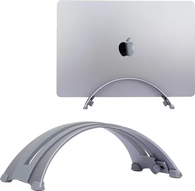 Productafbeelding van Famanu Laptopstandaard – Aluminium, verstelbaar, geschikt voor alle laptops tot 17 inch