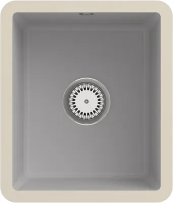 Produktbild von Villeroy & Boch Keramikspüle 332401SM, Subway 45 SU Unterbauspüle - inkl.