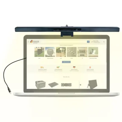 Produktbild von Monitor/Bildschirm Leuchte mit Klemmhalterung