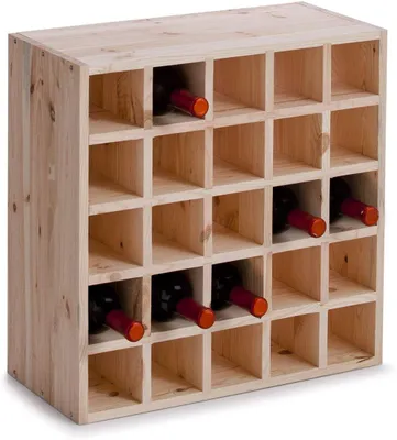 Image de Rangement à vin - Bois naturel