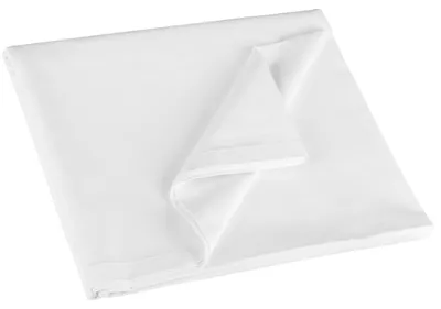 Produktbild von Bettlaken ohne Gummi 290x300 cm Baumwollmix 150 g/qm