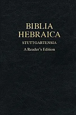 Obrázok produktu pre Biblia Hebraica Stuttgartensia (Bhs), a Reader's Edition, Hardcover (Imitation Leather)