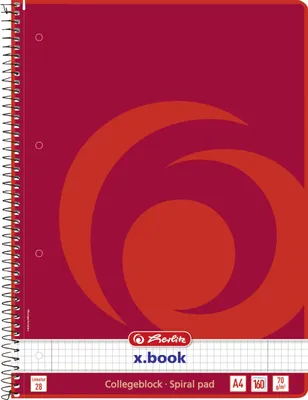 Produktbild von Herlitz 11163946, A4, 160 Blätter, 70 g/m², Universal