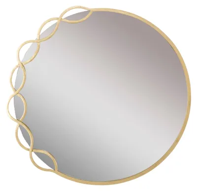 Productafbeelding van Mauro Ferretti wandspiegel ELEONOR, goud, diameter 73,5 cm