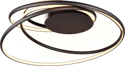 Produktbild von TRIO-Leuchten Deckenleuchte NALA DH 72x35 cm schwarz Deckenlampe