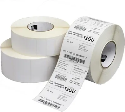 Productafbeelding van Zebra Z-Perform 1000D, Wit, Zelfklevend etiket, Labels, Rollen, Papier, Directe thermische afdruk